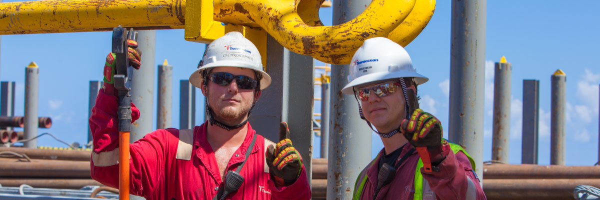 Two Afosters Oil and Construction LLC employees offshore